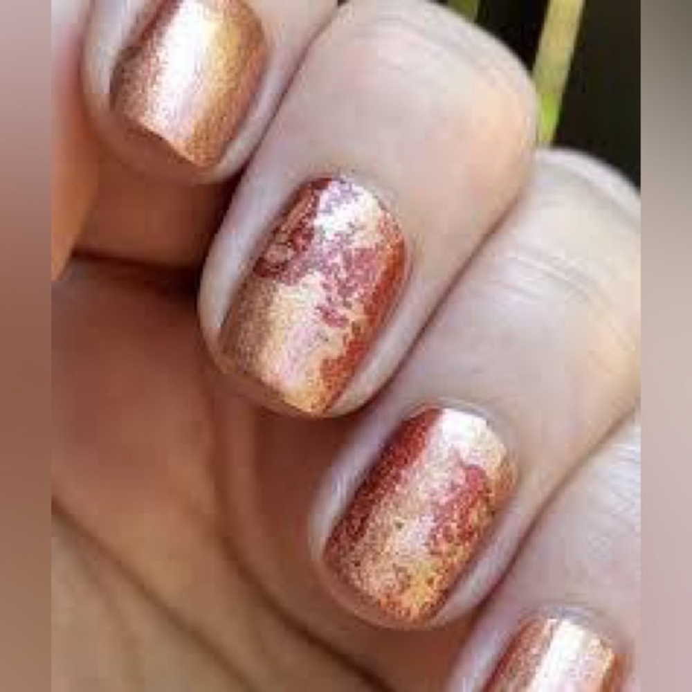 Rustworthy • Color Street • A Rich Rust and Terracotta Nail Strip • New